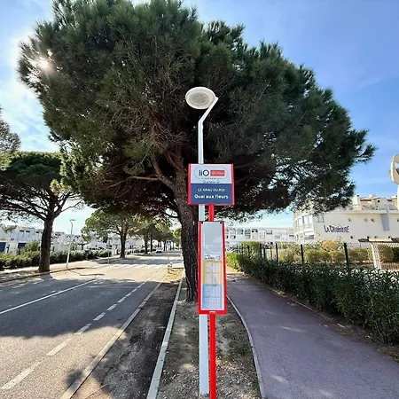 L'escale De Port-camargue , 4 Pers, Piscine, Climatisation, Parking 公寓 勒格罗-迪鲁瓦
